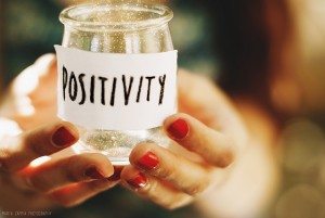 jar labeled positivity