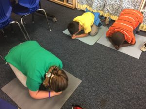 classroom yoga