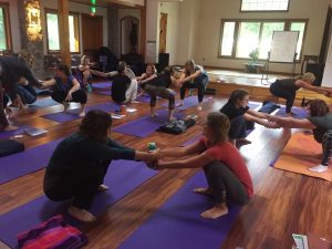 kids yoga training at Yoga Calm Summer Intensive 2019