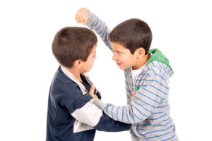boys fighting